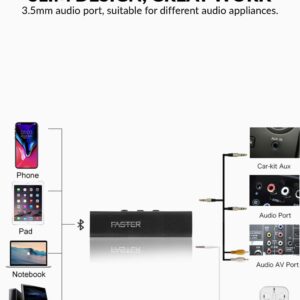 Smart Bluetooth Headset Wireless Audio Receiver In-ear Earphone