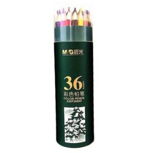 M&g High-quality Wooden Color Pencils – Hexagonal – Pre-sharpened – Pack Of 36