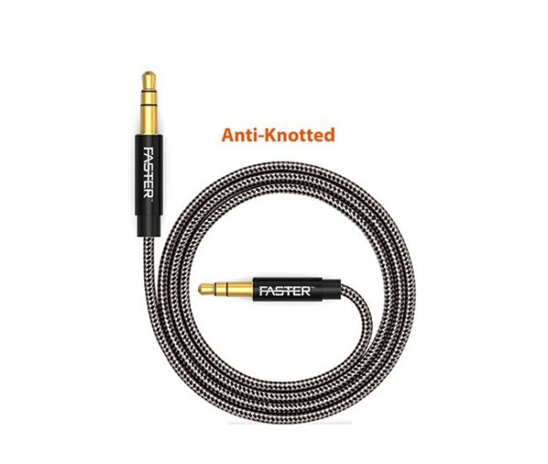 Faster Audio Aux Cable 2-Meter 3.5Mm