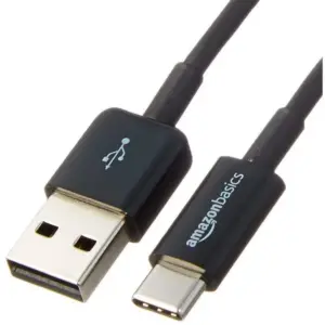 Amazonbasics 18w Super Fast Type-c Original Data Cable - Black