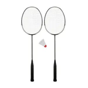 2 Rackets With Shuttle
