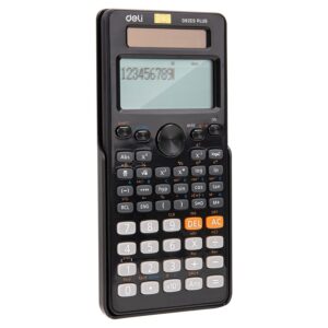 Deli Dual Power 252functions Classic Scientific Calculator D82es