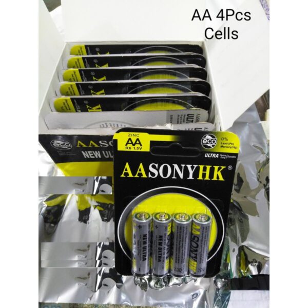 Sony 4Pcs New Ultra Aasonyhk Aa 1.5V Cells