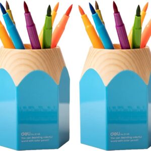 Deli Colorful World Pen Holder E9145
