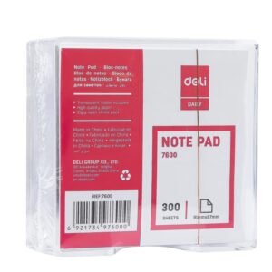 Deli Note Pad 107mm X 96mm E760