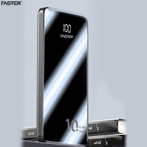 Faster Pd Qualcomm Qc 3.0 Power Bank 22.5W With Led Display 10000 Mah- A10