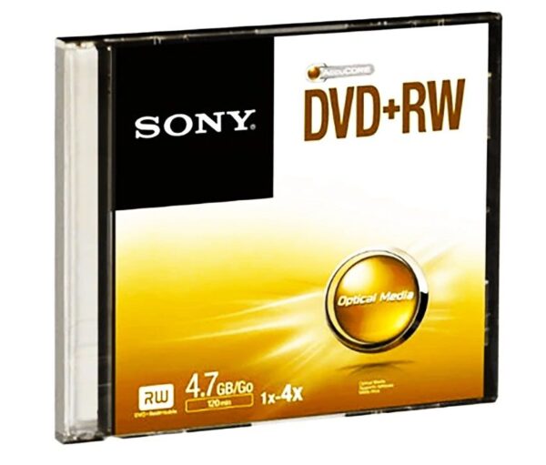 Sony Accucore Dvd-Rw Rewritable - 4.7Gb - 4X -120Min