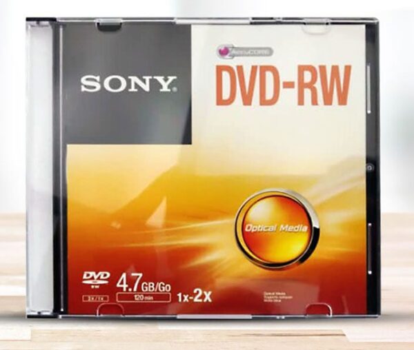Sony Accucore Dvd-Rw Rewritable - 4.7Gb - 4X -120Min