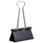 Deli Black Binder Clips - 12Pcs - Image 8
