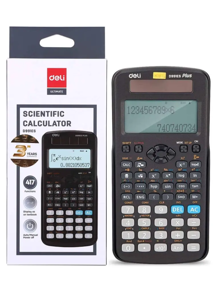 Deli Scientific Calculator D991Es