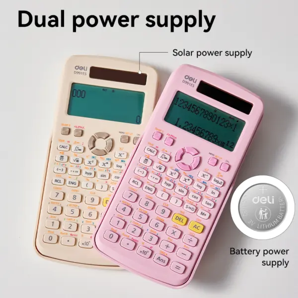 Deli Scientific Calculator D991Es