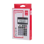Deli Smart Desktop Calculator 1222 – Metal Body, Dual Power, 12-Digit Display - Image 12