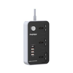 Power Strip Extension With Pd+3 Qc3.0 Usb Ports