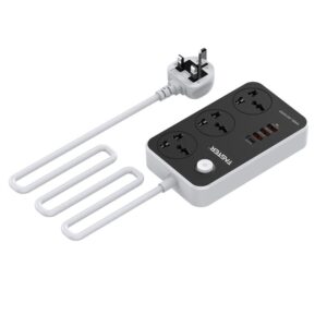 Power Strip Extension With Pd+3 Qc3.0 Usb Ports