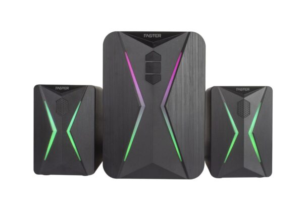 Rgb Lighting Mini Gaming Speaker With Subwoofer