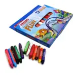 Goldfish Flupa Jumbo Wax Crayons - 12 Colors
