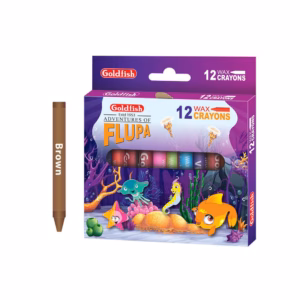 Goldfish Flupa Wax Crayons - 12 Colors