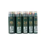 M&g High-quality Wooden Color Pencils - Hexagonal - Pre-sharpened - Pack Of 24