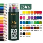 M&g High-quality Wooden Color Pencils – Hexagonal – Pre-sharpened – Pack Of 36