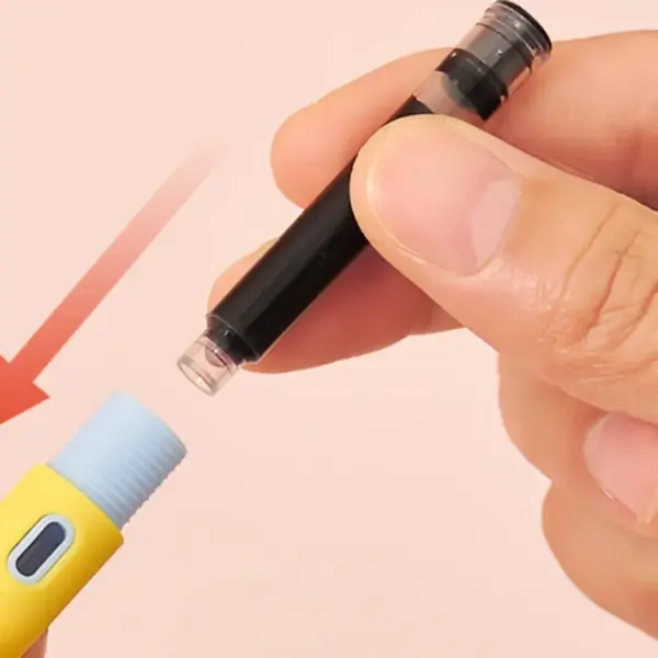 M&Amp;G Pastel Color Soft Grip Cushion Nib Fountain Pen