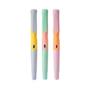 M&g Pastel Color Soft Grip Cushion Nib Fountain Pen