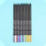 M&g Amazing Beasts Metallic Colored Pencils - 12 Colors