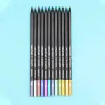 M&g Amazing Beasts Metallic Colored Pencils - 12 Colors