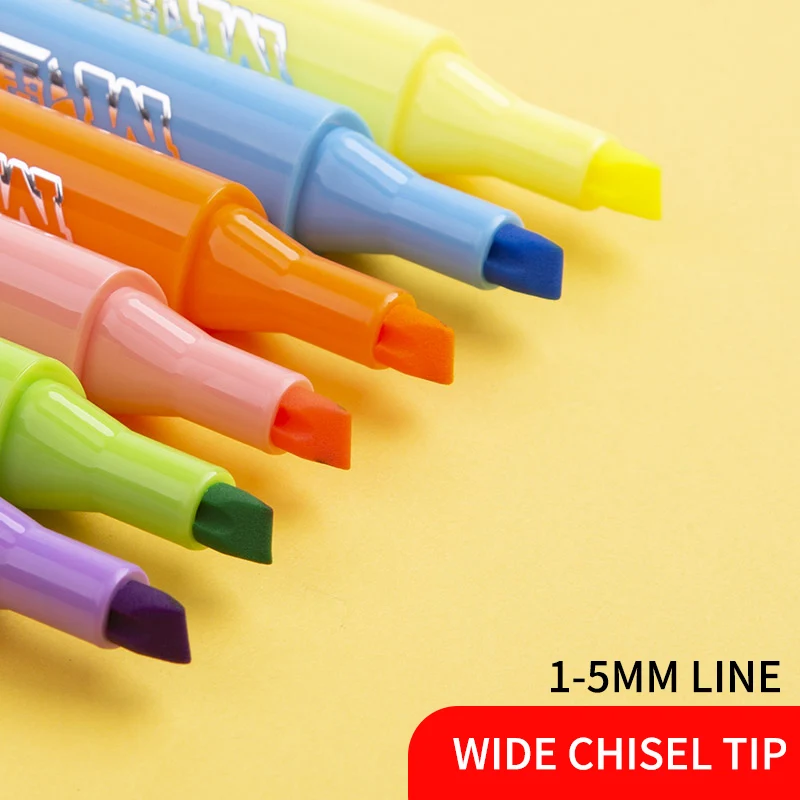 M&Amp;G Neon Color Star Highlighter - 5Mm