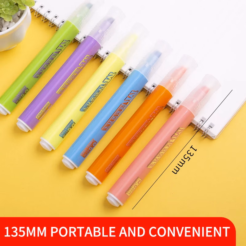 M&Amp;G Neon Color Star Highlighter - 5Mm