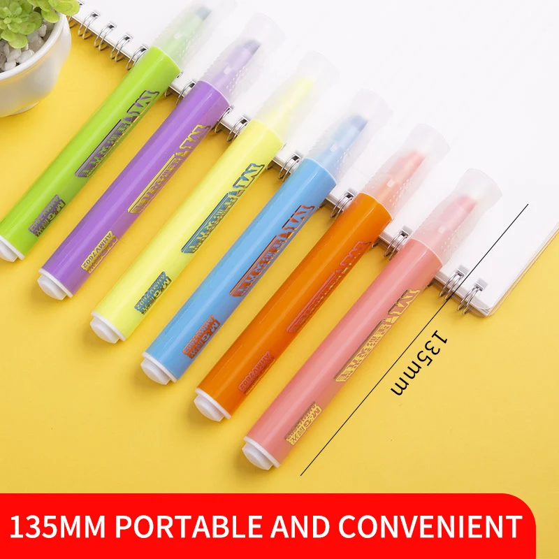 M&Amp;G Neon Color Star Highlighter - 5Mm