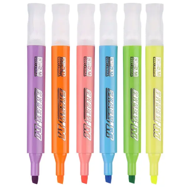 M&Amp;G Neon Color Star Highlighter - 5Mm