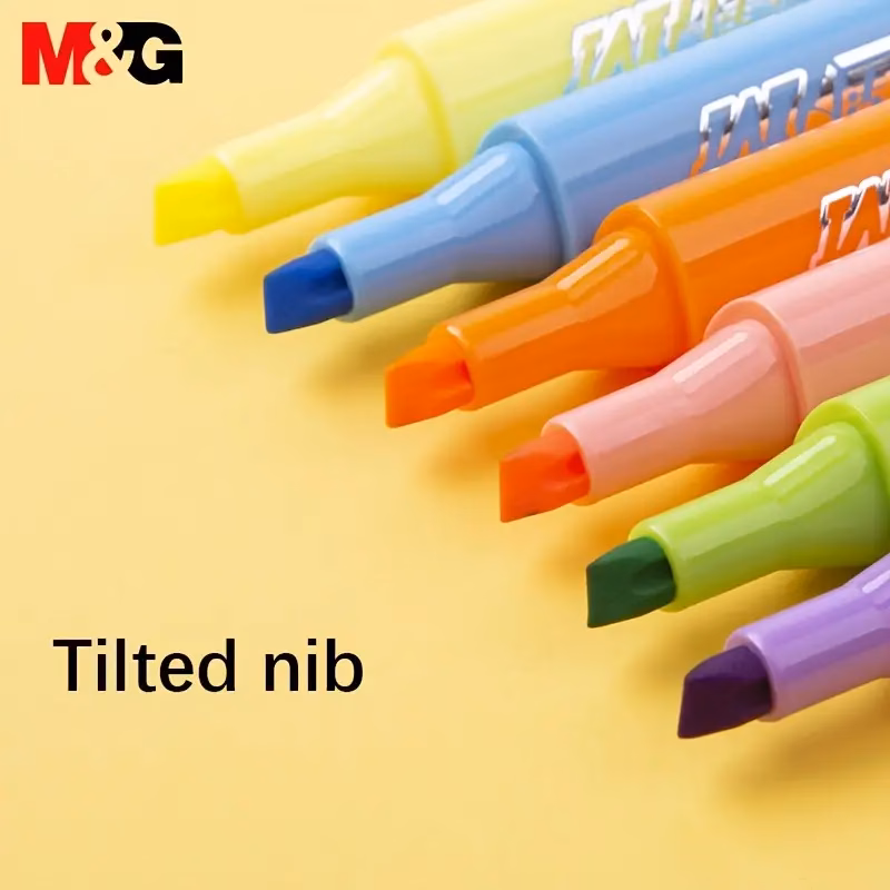 M&Amp;G Neon Color Star Highlighter - 5Mm