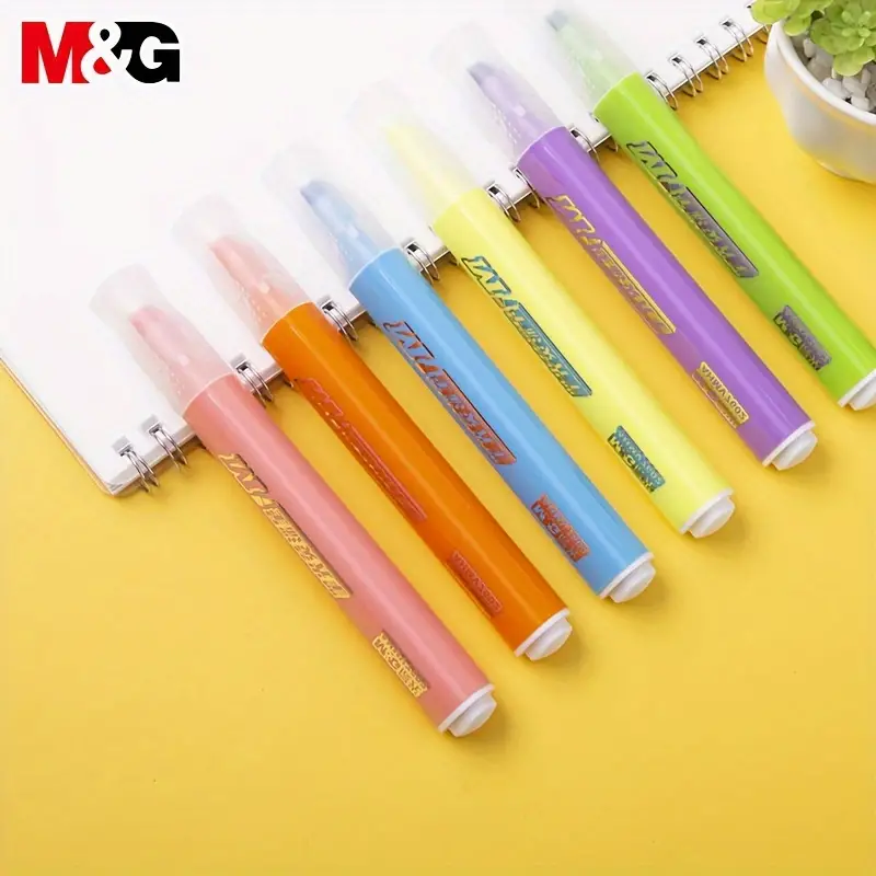 M&Amp;G Neon Color Star Highlighter - 5Mm