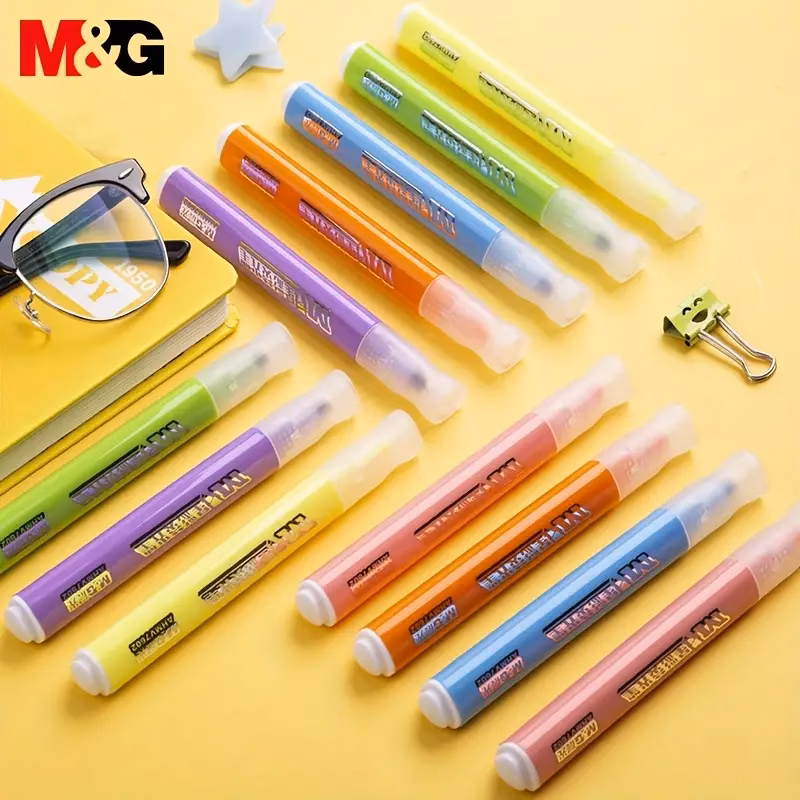 M&Amp;G Neon Color Star Highlighter - 5Mm