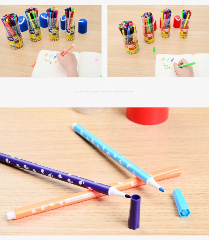 M&Amp;G Student Washable Water Color Pen - Set Of 12
