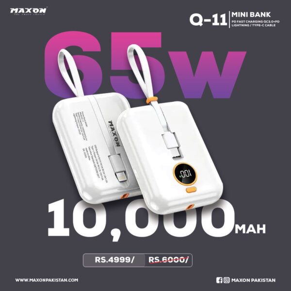Maxon Mini Powerbank Q11 Pd
