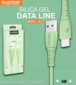 Silica Gel Fast Charging Data Cable 2.4a
