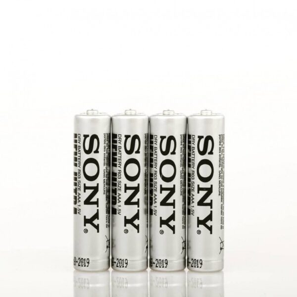 Sony 4Pcs New Ultra Aasonyhk Aaa Ro3/ 1.5V Cells