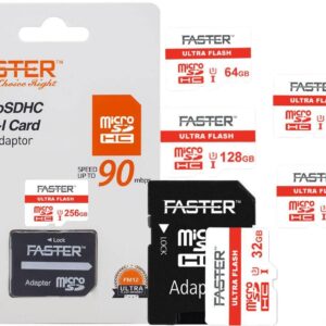 Faster 90 Mbps Class 10 Micro Sd
