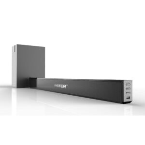 Wired Bluetooth Sound Bar With Sub Woofer 60w 2.1ch