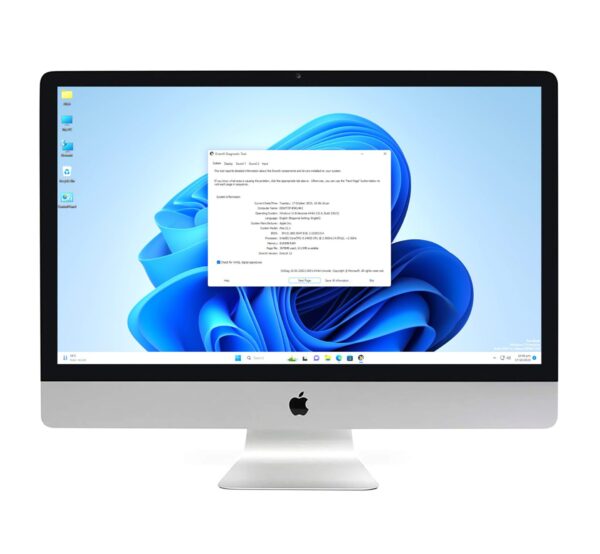 Apple Imac 2011 Mid 21.5&Quot; Core I5 2Nd Gen, 8Gb Ram, 256Gb Ssd, Windows 11 Pre-Installed