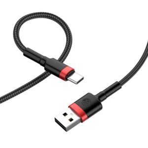 Ronin Braided Charging Cable Usb To Usb-c 2.4a