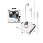 Bt M80 Wireless Pop-up Window Lightning Headset - White (for Iphone 7/8/x/xs/xr)