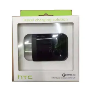 Htc Rapid 2.0 Qualcomm Fast Charger For Us - Black