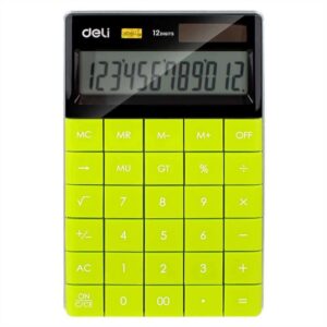 Deli 12 Digits Dual Power Calculator Model(1589)