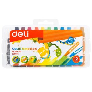 Deli Color Emotion Oil Pastel C20104 (12)colors