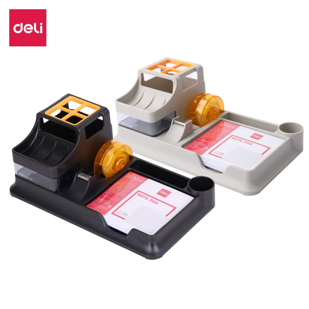 Deli Desk Organizer 9110 – Multi-Compartment, Drawer, Tape Dispenser