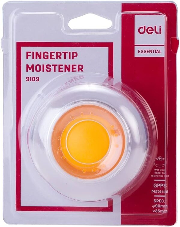 Deli Essential Fingertip Moistener E9101 - Comfortable And Convenient Paper Handling Solution