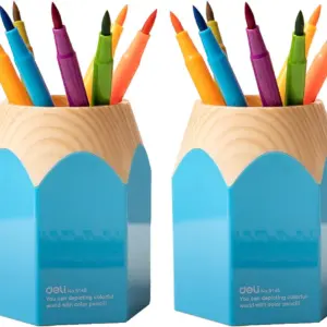 Deli Pencil Shape Pen Holder E9145