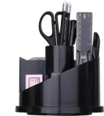 Deli Rotary Desk Organizer 17Pcs - 38251A